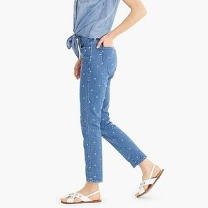 J. Crew Vintage Straight Dot Jeans (28)